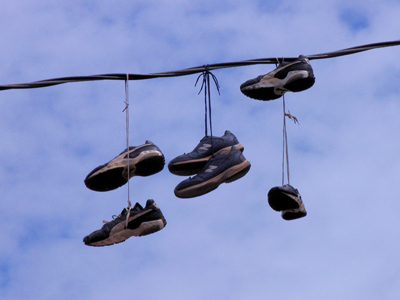 It was easier than packing them when moving out of the dorm.