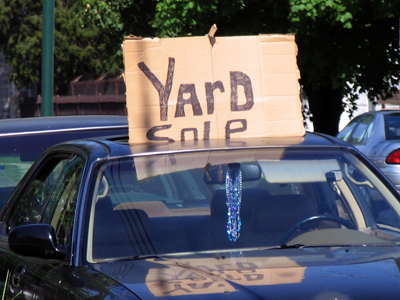 A sign of the times.