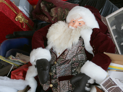 How Santa spends the off-season.