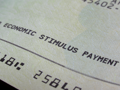 So I`m supposed to put this in the bank, right?