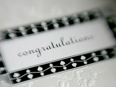 Three friends of mine talked to me about taking pictures of their weddings this summer.  I said, `No,` `No` and `No.`