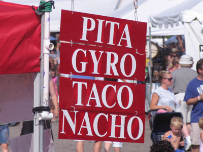 Celtic culture was very difficult to find at the Celtic Festival.  It was mostly just a shopping mall under tents.