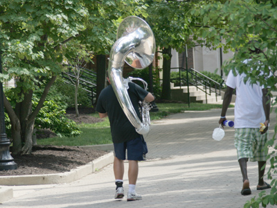 Students are starting to return to campus, bringing their important possessions with them.