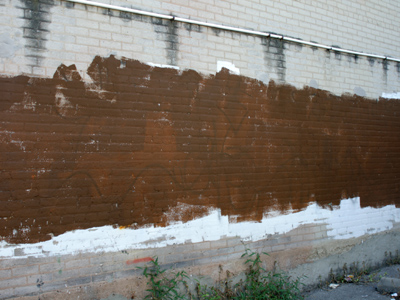 Yes, this is much better than graffiti.