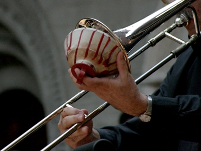 Remember Charlie Brown`s schoolteacher?  `Mmwah mwhah!  Muh-wah wah!`