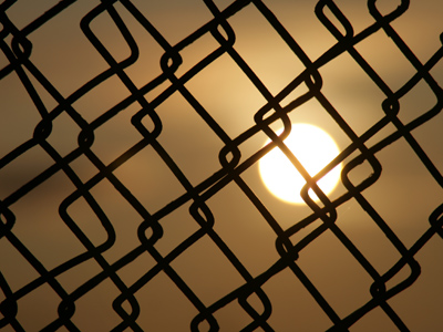 Never shoot into the sun - morning.