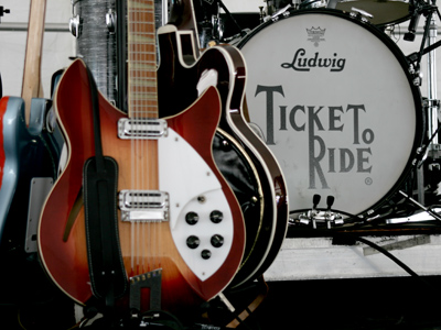 Ringo played Ludwig drums.