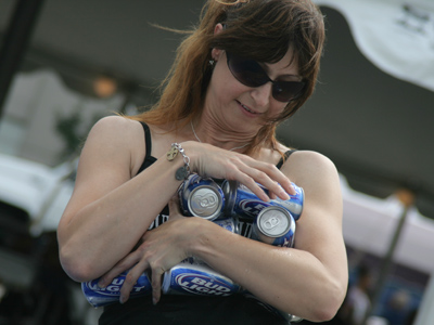 She dropped one.  Their team lost.  Years of training wasted.