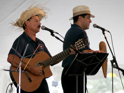 If only I`d paid better attention in Spanish class, I`d know what he was singing about.