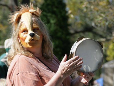  . . . and some costumes are frightening.