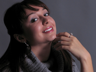 I guess it`s not so boring to photograph jewelry when somebody is wearing it.