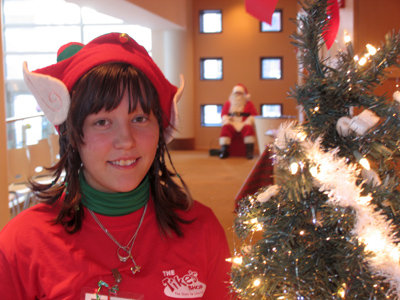 I overheard a little kid ask, `So how long have you been an elf?`