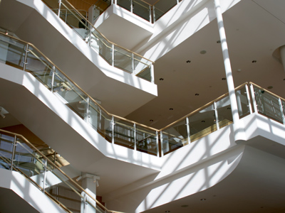 That`s one grand staircase.