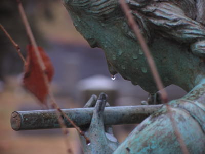 Wipe your nose, for pete`s sake.