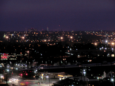 I just missed sunset . . . by about an hour.