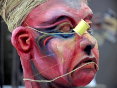 Student sculpture project.