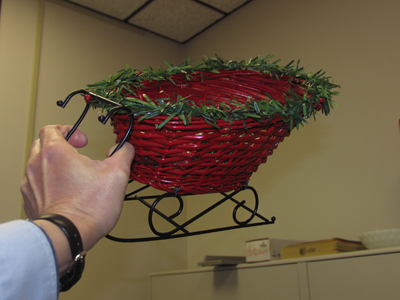 Radar spots strange aircraft descending.