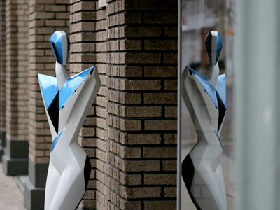 They say everyone has an exact double walking around somewhere.