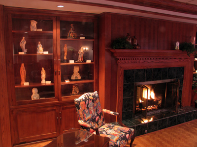 Oh the weather outside is frightful, but the fire is so delightful.