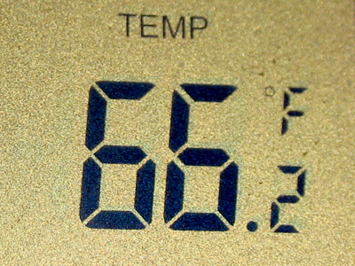 Now my apartment is at the opposite extreme (see June 6, 2008).