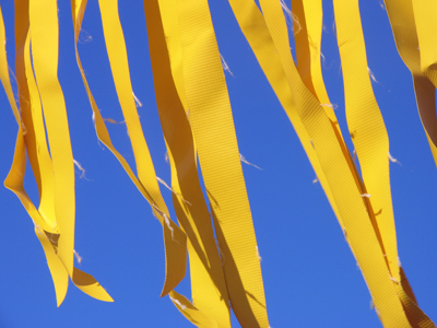 Fair skies, cold temperatures.