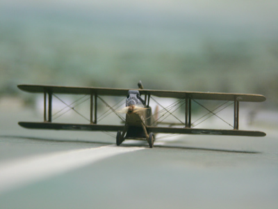 The world`s smallest airport.