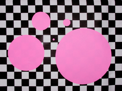 The answer to yesterday`s visual riddle.  The smallest circle was made with a hole-punch.