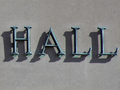 Someone named Hall wanted to donate millions of dollars, but the University refused due to the confusion it would cause to have a building named Hall Hall.