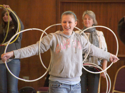 Native American hoop dancing comes to Dayton for a week.