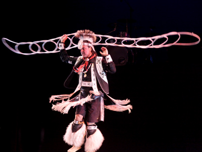 World champion hoop dancer.