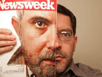 This picture would be less effective if either one of us had shaved lately.