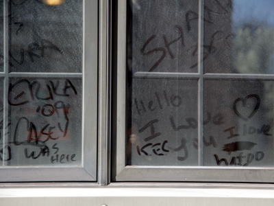 It`ll be a big pane to clean these windows.