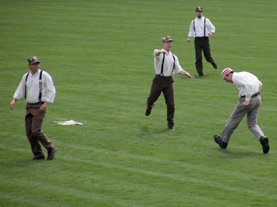 A gentleman would never slide into a base, or try to disrupt a double-play.