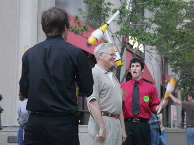 Never volunteer for anything.