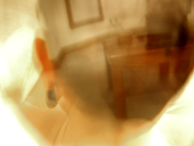 An attempted self-portrait gone horribly wrong.