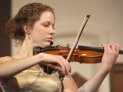 Very talented and good looking -- not surprising, since she`s related to me.