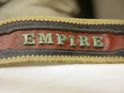 In the 1850s, baseball teams were identified by their belts.