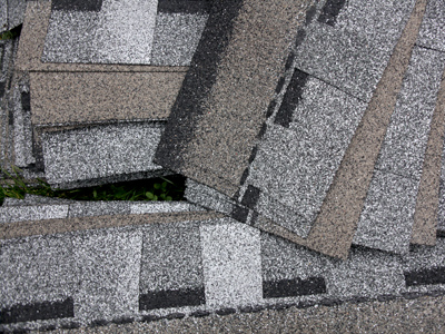 Roofing material, or a recurrence of the chicken pox virus?