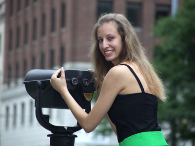 Since this was taken in downtown Dayton, it was hard not to include any bulldozers or cranes in the shot.