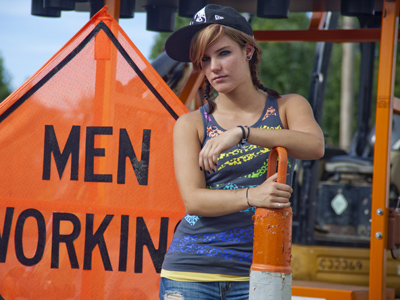 She is a nineteen-year-old aspiring actress who would like to have her own television show on the Disney Channel.