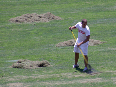 The soccer field gets taken care of year `round.  Will the players take equal care of themselves this summer?