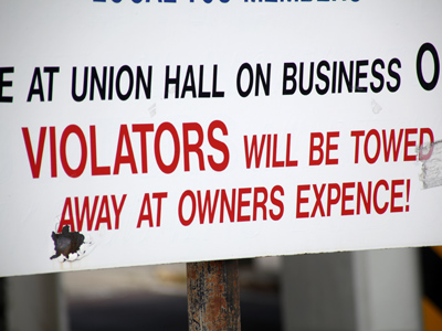 Towing can be very expencive.