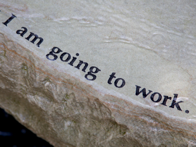 Where else would I be going on a Tuesday morning?