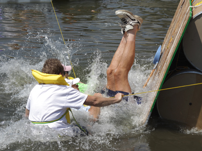 On a hot summer day, there`s nothing more refreshing than a quick dip.