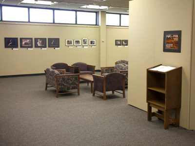 After seven hours of work on Friday, four on Saturday and three on Sunday, my exhibition is finally ready to show.