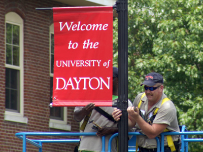 Though the band is already back on campus and practicing, most everyone else returns next week.