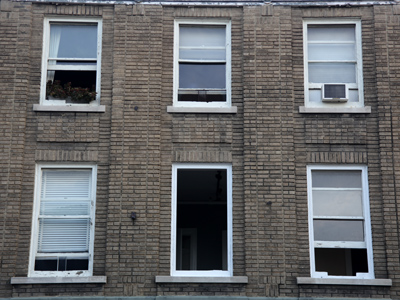 I have to wonder sometimes if I live in a slum.