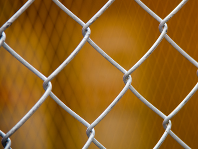 I took a quick shot of the fence, walked away, then forced myself to go back and try harder.  This one`s better.
