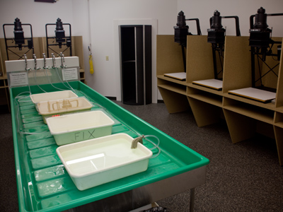 If this is a darkroom, shouldn`t it be . . . I dunno . . . dark?