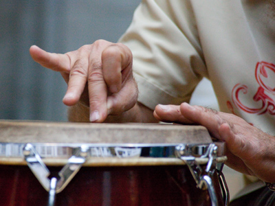  . . . and then there are percussionists.